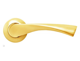 Дверные ручки Rucetti Модель 1 Матовое золото (RAP 1, SG, Италия)