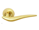 Дверные ручки Rucetti Модель 4 Матовое золото (RAP 4, PG, Италия)
