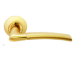 Дверные ручки Rucetti Модель 6 Матовое золото (RAP 6, SG, Италия)